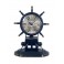 Horloge rétro : Modèle Timonier, Gris anthracite, H 24 cm