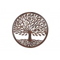 Décoration murale Bois : Arbre de vie marron, Mod 10, H 60 cm