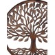 Décoration murale Bois : Arbre de vie marron, Mod 10, H 60 cm