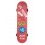 Déco murale Bois : Planche de Skateboard vintage, Mod Rouge, H 80 cm