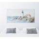 Tableau moderne design : Silver Boats 2, L 100 cm