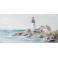 Tableau Peinture Marine : Phare à Ouessant, 140 x 70 cm