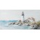 Tableau Peinture Marine : Phare à Ouessant, L 140 cm