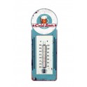 Thermomètre Intérieur/Extérieur : Modèle vintage BEER 3, H 29 cm