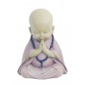 Figurine Moine, Parme, Collection Baby Zen, H 11 cm