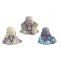 Set de 3 Moines de la Sagesse Assis, Collection Baby Zen, H 8 cm