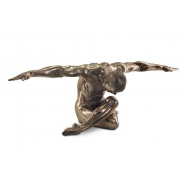 Statuette résine XXL : Equilibre, longueur 136 cm