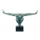 Statuette Abstraite PLENITUDE, L 66 cm