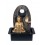 Fontaine intérieure : Bouddha 4 Vasques, Coll. Zentrends, 40 H cm