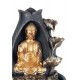 Fontaine intérieure : Bouddha Fleur de Lotus, 3 Vasques, Coll. Zentrends, 40 H cm