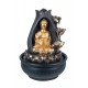 Fontaine intérieure : Bouddha Fleur de Lotus, 3 Vasques, Coll. Zentrends, 40 H cm