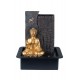 Fontaine intérieure : Bouddha Fleur de Lotus, 3 Vasques, Coll. Zentrends, 40 H cm