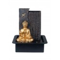 Fontaine intérieure : Bouddha Fleur de Lotus, 3 Vasques, Coll. Zentrends, 40 H cm