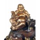 Fontaine intérieure : Bouddha 4 Vasques, Coll. Zentrends, 40 H cm