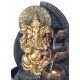 Fontaine intérieure : Bouddha 4 Vasques, Coll. Zentrends, 40 H cm