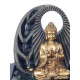 Fontaine intérieure : Bouddha 4 Vasques, Coll. Zentrends, 40 H cm