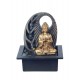 Fontaine intérieure : Bouddha 4 Vasques design, Coll. Zentrends, 25,5 H cm