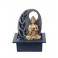 Fontaine intérieure : Bouddha 4 Vasques, Coll. Zentrends, 40 H cm