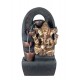 Fontaine intérieure : Bouddha 4 Vasques, Coll. Zentrends, 40 H cm