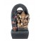 Fontaine intérieure XL : Ganesh 5 Vasques, Zentrends, H 60 cm