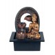 Fontaine intérieure : Bouddha 3 Vasques, Coll. Zentrends, H 19 cm