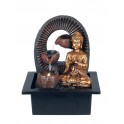 Fontaine intérieure : Bouddha 3 Vasques, Coll. Zentrends, H 25 cm