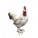 Animal Déco : Le Coq Charmant, Taille XL, H 29 cm
