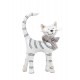 Figurine Chat : Collection Mistigri debout, H 18 cm