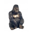 Statuette Gorille L : Finition Antic Line, Mod 1, H 40 cm