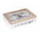 Boite à thé : Mod Shabby Chic 2, 6 Compartiments, L 24 cm