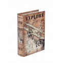 Boite Livre : Aviation & Exploration, H 21 cm