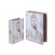 Boite Livre ethnique : Zen& Bouddha, H 27 cm