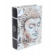 Boite Livre & Coffre : Modèle Visage de Bouddha, H 30 cm