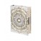 Boite Livre & Coffre : Modèle Mandala vieilli, H 30 cm