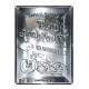 Plaque 3D Métal : Harley Davidson, Milwaukee, H 40 x 30 cm