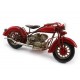 Moto miniature métal L 27 cm Rouge