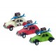 2 CV miniature, Mod Blanc & Rouge, L 16 cm