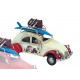 2 CV miniature, Mod Blanc & Rouge, L 16 cm