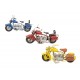 Moto miniature métal, Mod Jaune, L 19 cm