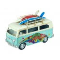 Combi miniature : Mod Flower Power Bleu, L 25 cm