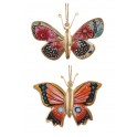 Petit papillon à suspendre, H 8 cm mod 3