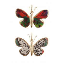 Petit papillon à suspendre, H 8 cm mod 5