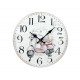 Horloge MDF Rétro : Mod Vespa, Diam 34 cm