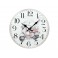 Horloge MDF Rétro : Mod Vespa, Diam 34 cm