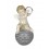 Statuette Ange Musicien sur Boule, Mod Tambour, H 20 cm