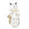 Figurine Chat Debout, Collection Felicity, Mod 1, H 17 cm