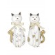 Figurine Chat Debout, Collection Felicity, Mod 1, H 17 cm