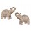 Statuette Eléphant Design : Modèle Blue Elephant, H 16 cm