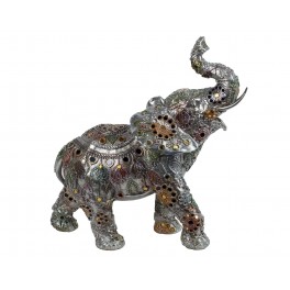 Statuette éléphant XL : Collection Madurai, H 38 cm