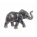 Statuette éléphant XL : Collection Madurai, H 38 cm